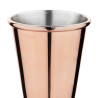 Merilna posoda za konične bare bakrene barve 25/50ml Olympia DR606 - Natančnost in eleganca