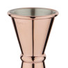 Merilna posoda za konične bare bakrene barve 25/50ml Olympia DR606 - Natančnost in eleganca