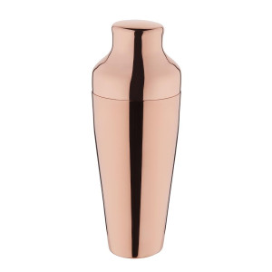 Shaker Pariza bakreno 550 ml - Eleganca in zmogljivost za vašo bar.