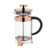 Kavni aparat s stiskalnico, sodoben, inox, baker, 3 skodelice Olympia