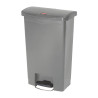Koš za smeti s pedalom spredaj sive barve 50L - higienski in praktičen | Rubbermaid