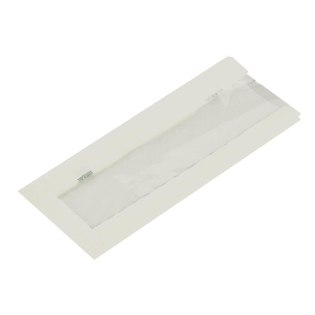 Sacs Snack Chaud en Papier Glassine Compostable avec Fenêtre - Lot de 1000, NatureFlex Vegware Sacs Snack Chaud en Papier Glassine Compostable avec Fenêtre - Lot de 1000, NatureFlex Vegware