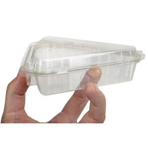 Posamezni deli torte - paket 600 Faerch: Optimalno shranjevanje in ekološka predstavitev.