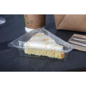 Posamezni deli torte - paket 600 Faerch: Optimalno shranjevanje in ekološka predstavitev.