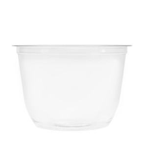Prozorni reciklirni lonci PET 227 ml - Poudarite svoje kulinarične stvaritve!