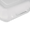 Kompostabilne škatle Bagasse 223mm - paket 200 kosov, okolju prijazne