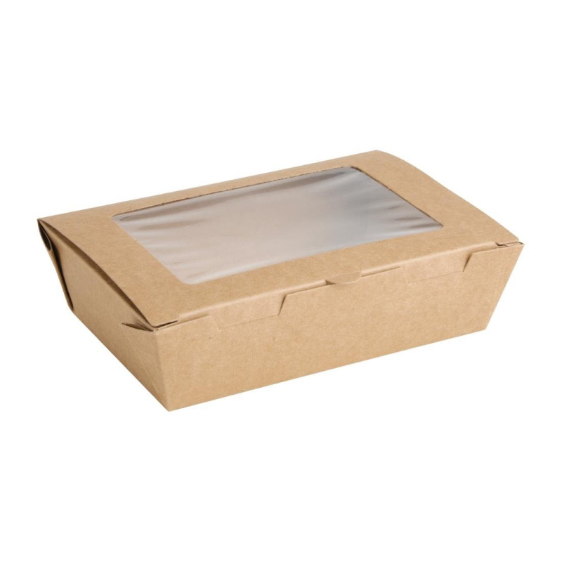 Škatle za solato PET 700 ml - Okno - Paket 200 Uživajte Fiesta Reciklirano Škatle za solato PET 700 ml - Okno - Paket 200 Uživajte Fiesta Reciklirano