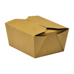 Škatle za hrano iz kompostabilnega kartona št. 1 700 ml - paket 450 - Vegware Eco