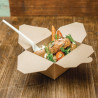 Škatle za hrano iz kompostabilnega kartona št. 1 700 ml - paket 450 - Vegware Eco