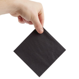 Prtički za koktajle 2-slojni črni - paket 4000 | Vrhunska kakovost