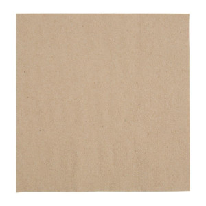 Brisačke za prigrizke iz recikliranega papirja 2-slojne 330 mm Kraft - Paket 2000