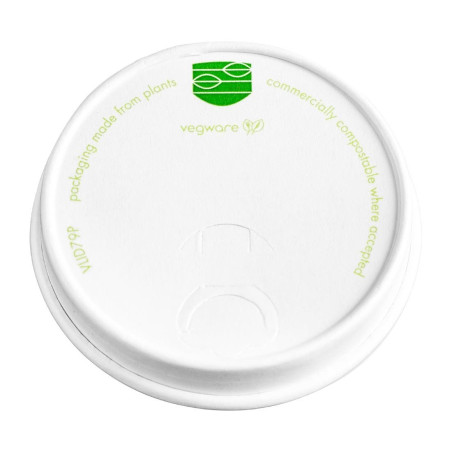 Pokrovčki za vroče napitke iz papirja serije 79 Vegware - Komplet 1000