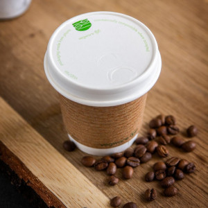 Pokrovčki za vroče napitke iz papirja serije 79 Vegware - Komplet 1000