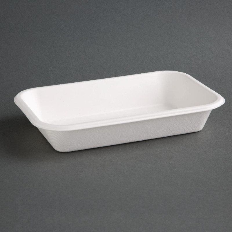 Kompostabilne posodice iz bagasse 680 ml - paket 50 kosov, vrhunska kakovost