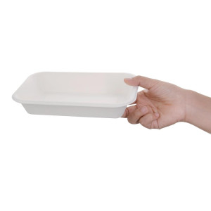 Kompostabilne posodice iz bagasse 680 ml - paket 50 kosov, vrhunska kakovost