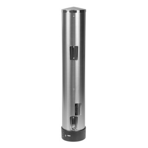 Stenski distributer San Jamar 350-710 ml iz nerjavečega jekla