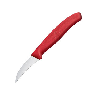 Nož Ptica kljun 8 cm Rdeč Victorinox - Natančnost in profesionalna kakovost.