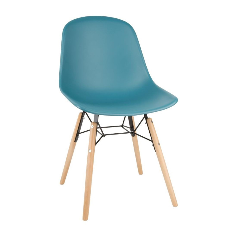 Chaise Vert D'eau Bolero - Confort et design pour établissement pro Chaise Vert D'eau Bolero - Confort et design pour établissement pro
