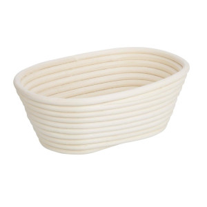 Košara za fermentacijo ovalna iz vrbovega lesa Vogue 210x150x80 mm - Profesionalna kakovost