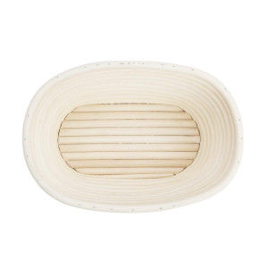Košara za fermentacijo ovalna iz vrbovega lesa Vogue 210x150x80 mm - Profesionalna kakovost
