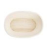 Košara za fermentacijo ovalna iz vrbovega lesa Vogue 210x150x80 mm - Profesionalna kakovost
