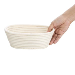 Košara za fermentacijo ovalna iz vrbovega lesa Vogue 210x150x80 mm - Profesionalna kakovost