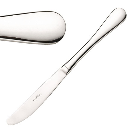 Dessert Knives - Set of 12 in Professional Quality Stainless Steel Dessert Knives - Set of 12 in Professional Quality Stainless Steel