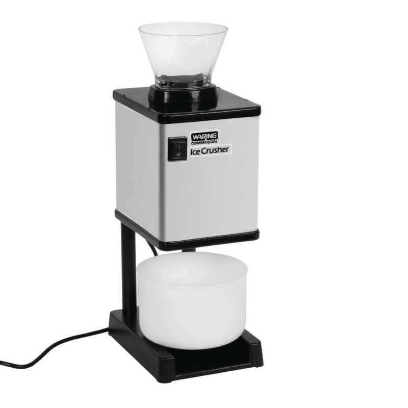 Electric Ice Crusher Waring IC20E - 30 kg/h: Professional Quality Electric Ice Crusher Waring IC20E - 30 kg/h: Professional Quality