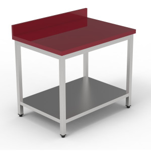 Miza za rezanje s snemljivo polico - 1600 x 700 - CombiSteel