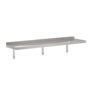 Profesionalna stenska polica iz nerjavečega jekla - Combisteel 2000x300mm