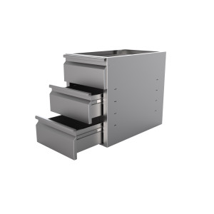 Blok 3 Predali Inox - Combisteel, Velika Kapaciteta Shranjevanja