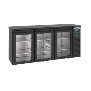 Hladilnik za zadnji bar s 3 steklenimi vrati 500 L - CombiSteel - Ventilirano hlajenje