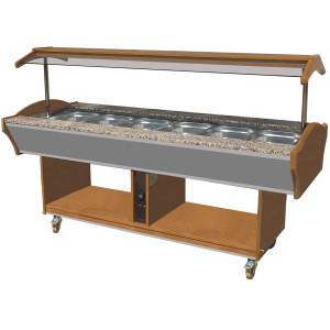 Bife Chaud GN 6/1 - Visoka zmogljivost CombiSteel