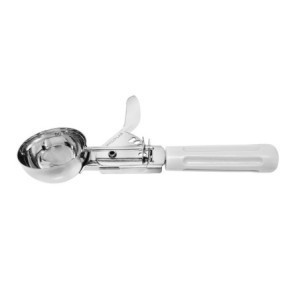 Bela žlica za sladoled - 50 ml - Hygiplas