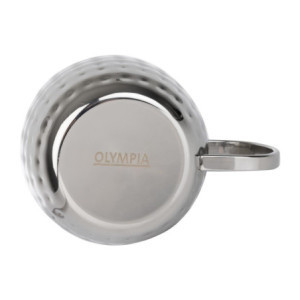 Kladeni vrč iz nerjavečega jekla - 440 ml - Komplet 6 - Olympia
