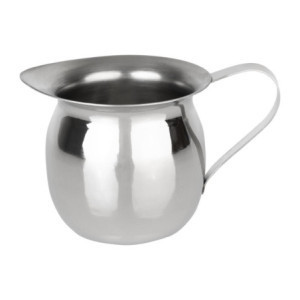 Mini vrč za mleko iz nerjavečega jekla - 120 ml - Komplet 6 - Olympia