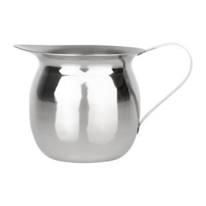 Mini vrč za mleko iz nerjavečega jekla - 120 ml - Komplet 6 - Olympia