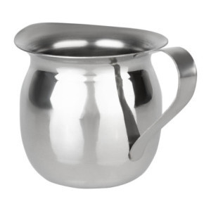 Mini vrč za mleko iz nerjavečega jekla - 120 ml - Komplet 6 - Olympia