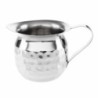 Mini vrč za mleko iz kladivastega nerjavečega jekla - 120 ml - Komplet 6 - Olympia