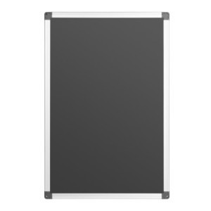 Črna magnetna tabla - 400 x 600 mm - Olympia