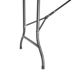 Pravokotna zložljiva miza z videzom ratana - D 1829 x Š 728 mm - Bolero
