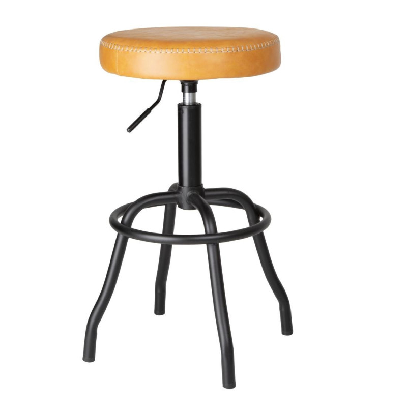 Barski stol iz PU Brooklyn Caramel - Bolero Barski stol iz PU Brooklyn Caramel - Bolero