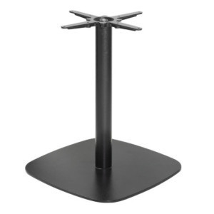 Črno litoželezno podnožje mize - 720 x 600 mm - Bolero