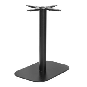 Črno litoželezno podnožje mize - 720 x 420 x 600 mm - Bolero
