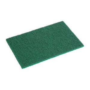 Zeleni čistilni tampon - 110 x 151 mm - Paket 10 - Jantex