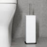 Brosse in Podstavek WC Kvadratna Bela - Jantex