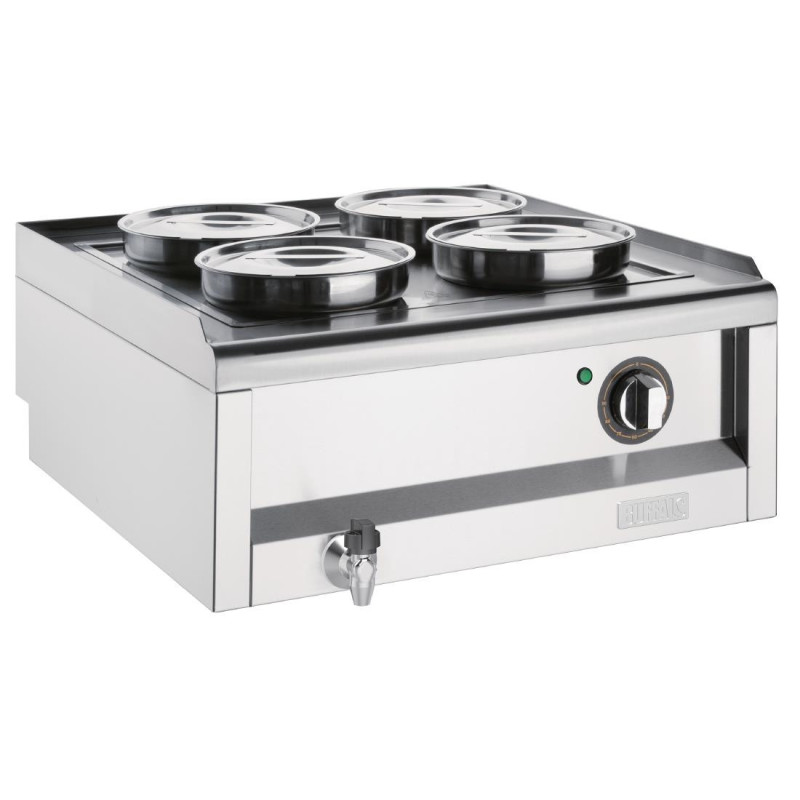 Bain-Marie 4 lonci Serija 600 - Buffalo Bain-Marie 4 lonci Serija 600 - Buffalo