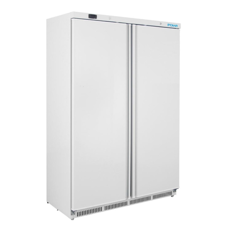 2-Door Refrigerated Cabinet - 744 L - Positive White - Polar 2-Door Refrigerated Cabinet - 744 L - Positive White - Polar