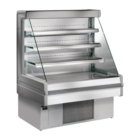 Vitrine Hladilna Samopostrežna Siva - 1000 mm - Zoin