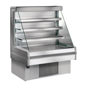 Vitrine Hladilna Samopostrežna Siva - 1200 mm - Zoin